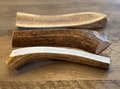 Large Split (7-8”) Premium Elk Antler Dog Chews **OREGON ANTLER WORKS** (Please Read Description for Package Details)
