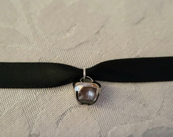 Black Jingle Bell Choker Necklace