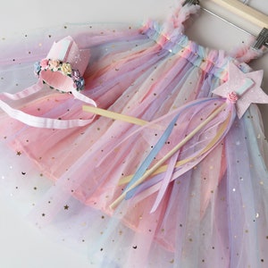 Unicorn 2nd Birthday Outfit Bright Dinosaur Short Sleeve T-Shirts