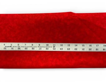 Tela de algodón 100% color rojo sangre, para acolchado, costura, manualidades, ropa, tienda de telas, precio bajo, envío gratis.