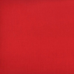 Pode incluir: Tecido vermelho sólido com uma textura lisa e uniforme.