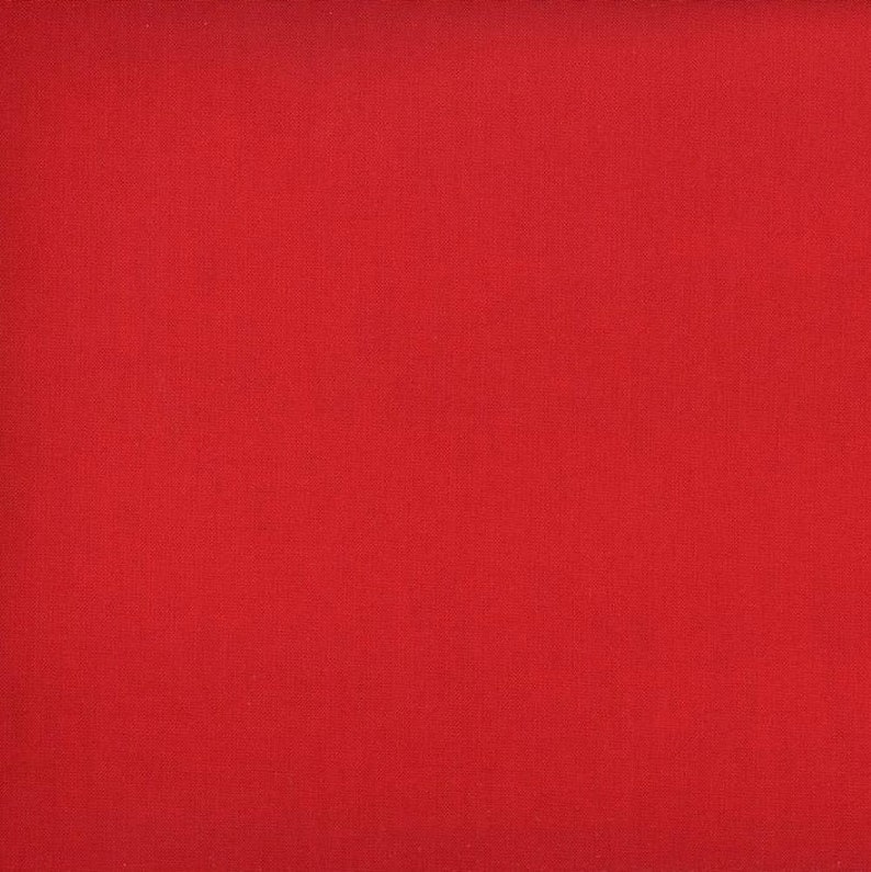 Scarlett Red Solid Cotton Fabric 100 Cotton Fabric Quilting Etsy