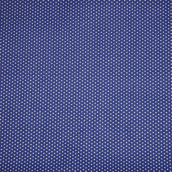Royal Blue Pin dot pin dot Cotton Fabric SHIP FAST Polka dot Cotton fabric quilting sewing craft clothing fabric store