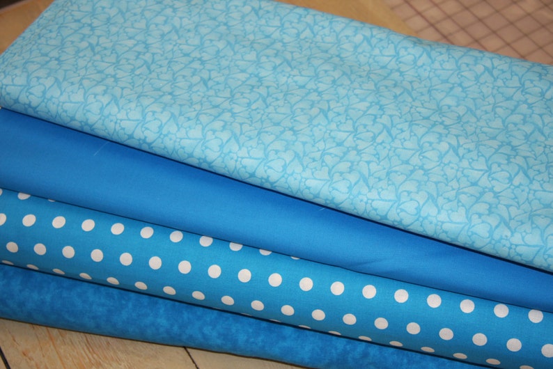 Turquoise Solid Cotton Fabric 100 Cotton Fabric Quilting Etsy