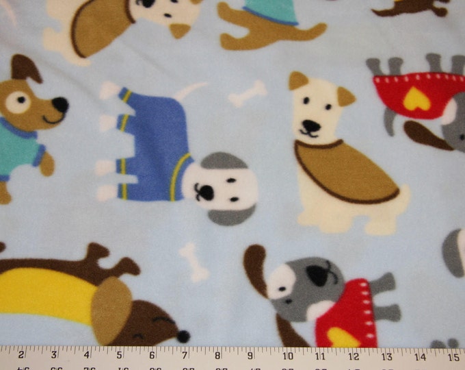 Multi Dog Fleece Fabric Dog Blanket Fleece Fabric Store Low Etsy
