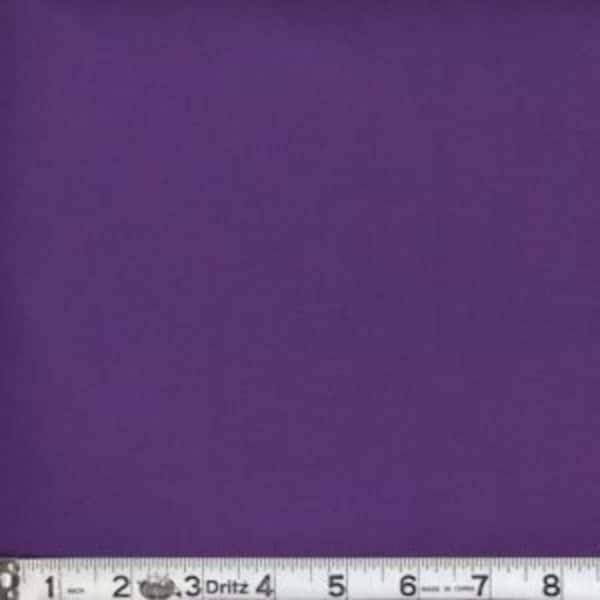 Purple Solid Cotton Fabric quilting sewing crafts low price cotton fabric free shipping available Cotton fabric by the yard  SHIPS FAST C107