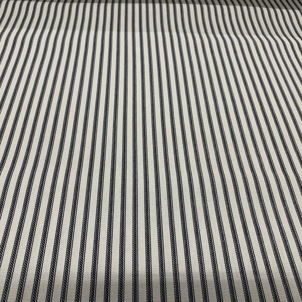 Black ticking stripe Cotton duck heavy duty Fabric Store TICKING low price cotton fabric free shipping available Cotton fabric SHIPS FAST