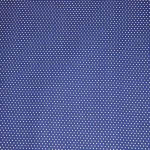 Royal Blue Pin Dot Pin Dot Cotton Fabric SHIP FAST Polka Dot - Etsy