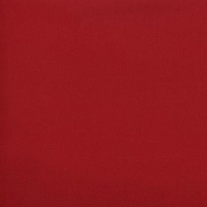 Tissu en coton uni rouge bordeaux 100% coton tissu matelassé couture artisanat vêtements magasin de tissus prix bas livraison gratuite