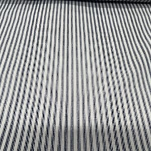 Black ticking stripe Cotton duck Fabric Store TICKING low price cotton fabric free shipping available Cotton fabric SHIPS FAST