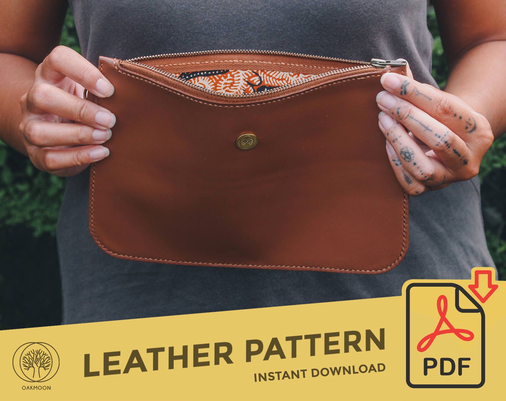 DIY Easy Clutch Bag | How to make a Three Compartment Handbag [sewingtimes]  - YouTube