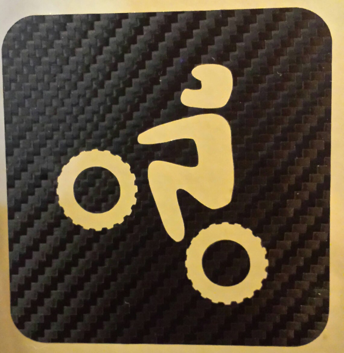 Wheelie Emoji Dirt Street Motorcycle Etsy