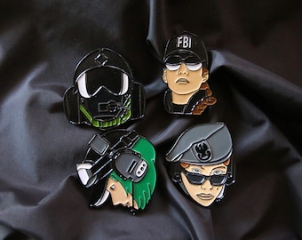 Operators Soft Enamel Pin Set