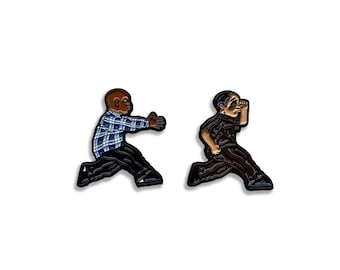 Deebo Cartoon Enamel Pin Set, 90s Movie Inspired, 1 Inch