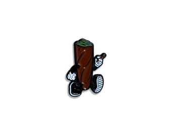 Stumpfer Soft Enamel Pin, 2,5cm