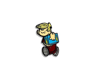 Cartoon Beer Run Hard Enamel Pin, Lustige 90er Jahre Anstecknadel, 2,5 cm