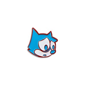Blue Soft Enamel Pin for (hats, bags, vest, jackets, beanies, lanyards, etc.)