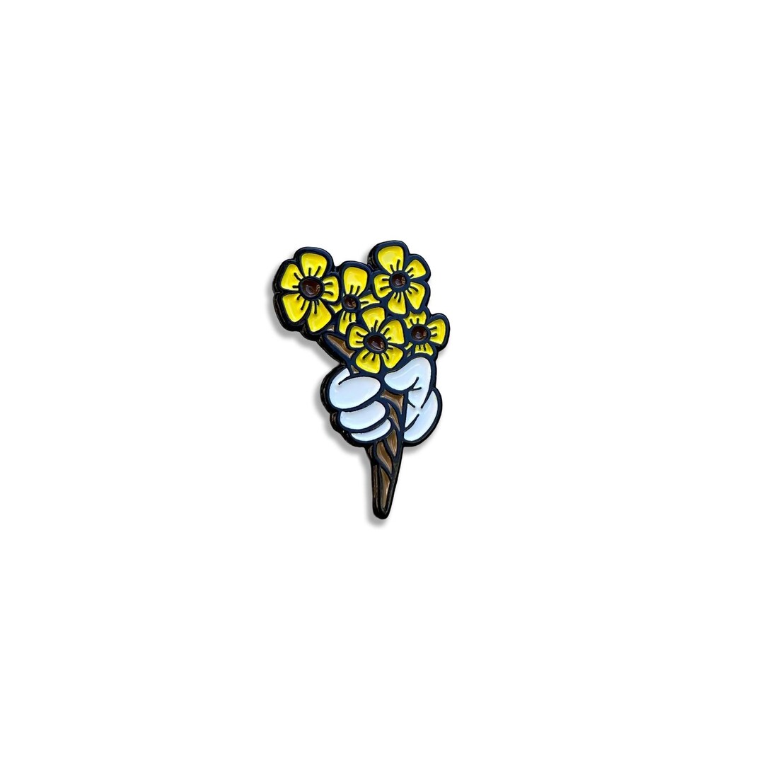 Pin Inflorit Sunflower Bouquet Soft Enamel Pin, 1 Inch - Etsy