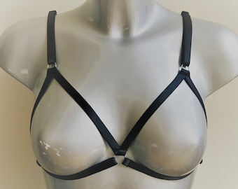 Chloé - Harness Bra - Frame Bra - Caged Lingerie - Strappy Harness