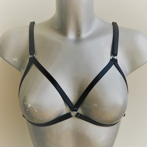 Chloé - Harness Bra - Frame Bra - Caged Lingerie - Strappy Harness