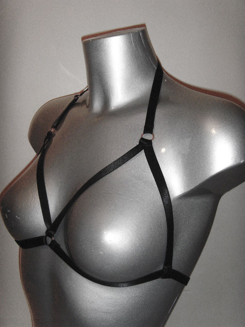 Viktoria Frame Bra Caged Lingerie Strappy Harness image 2