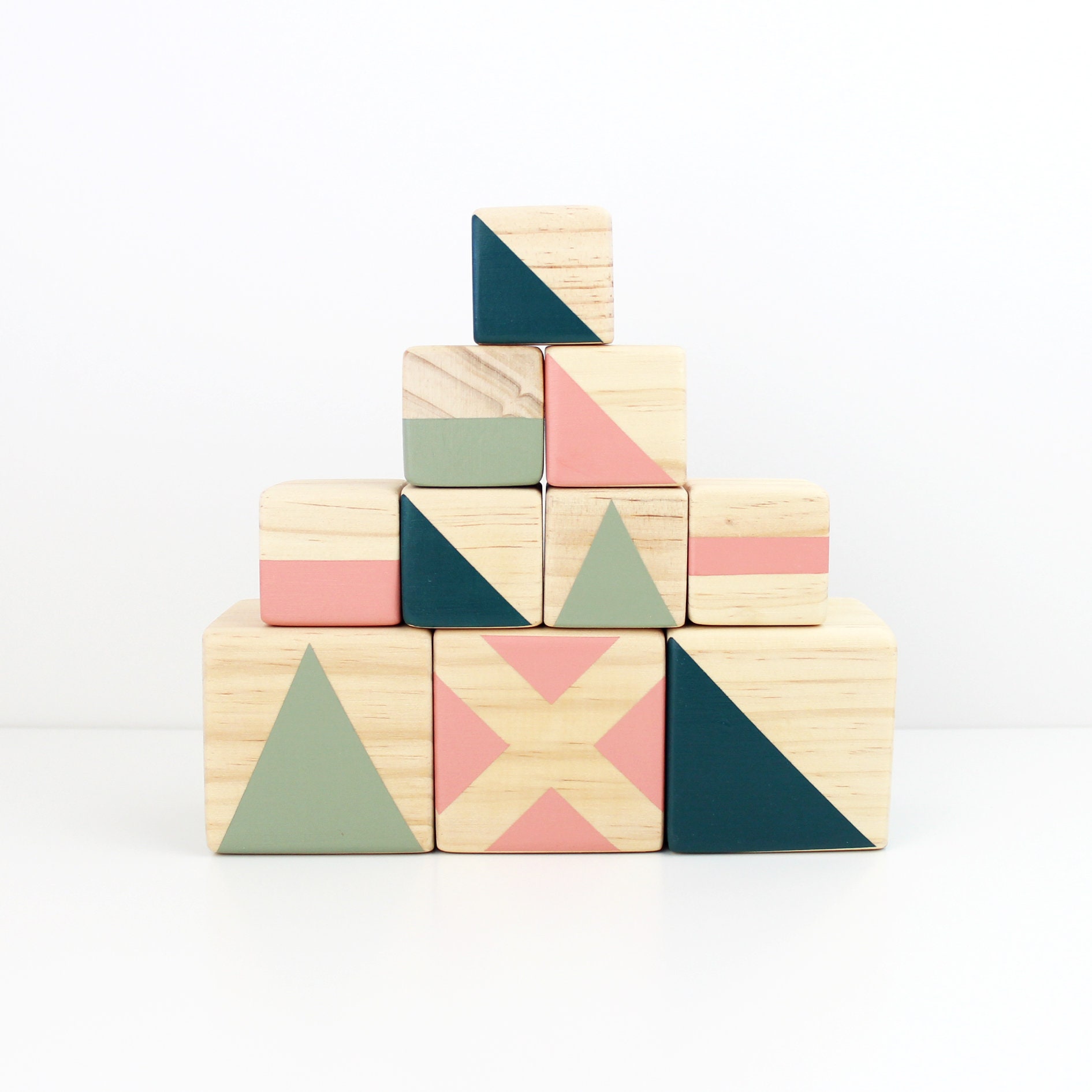wooden stacking blocks