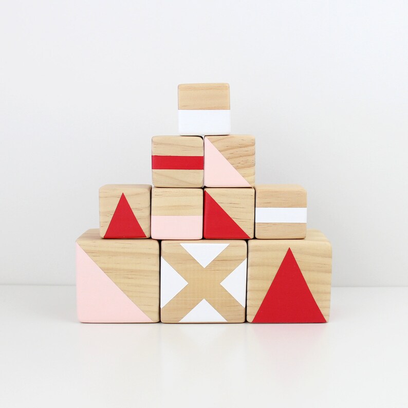 wooden stacking blocks