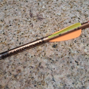 Twist Pen Made From Real Aluminum Arrow Ballpoint Pen, Refillable