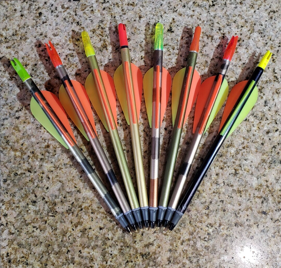 Custom Ballpoint Archery Pen Made From Upcycled Aluminum Easton XX75