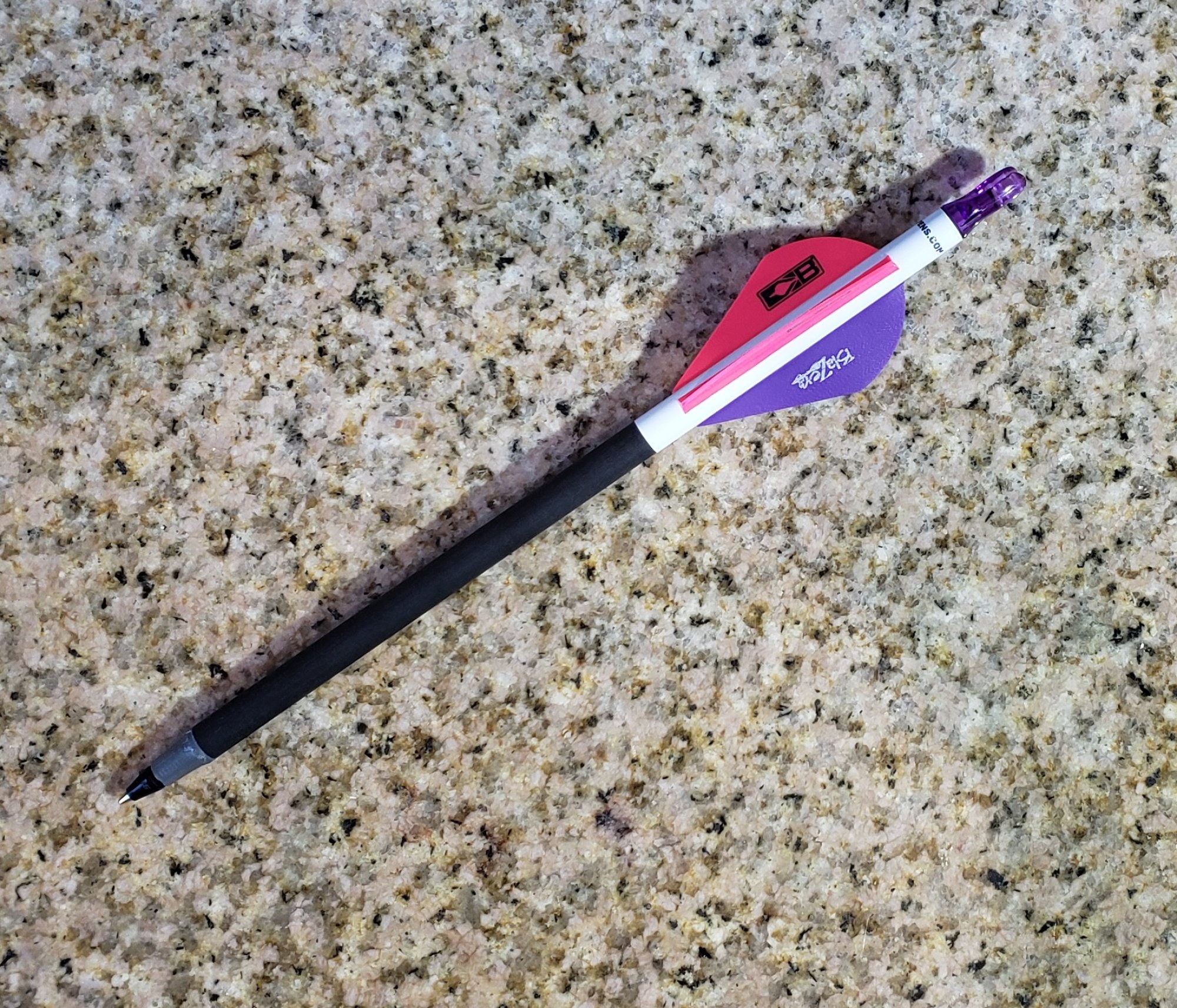 You Pick Colors Archery Pen Made From Real Carbon Arrow Ballpoint
