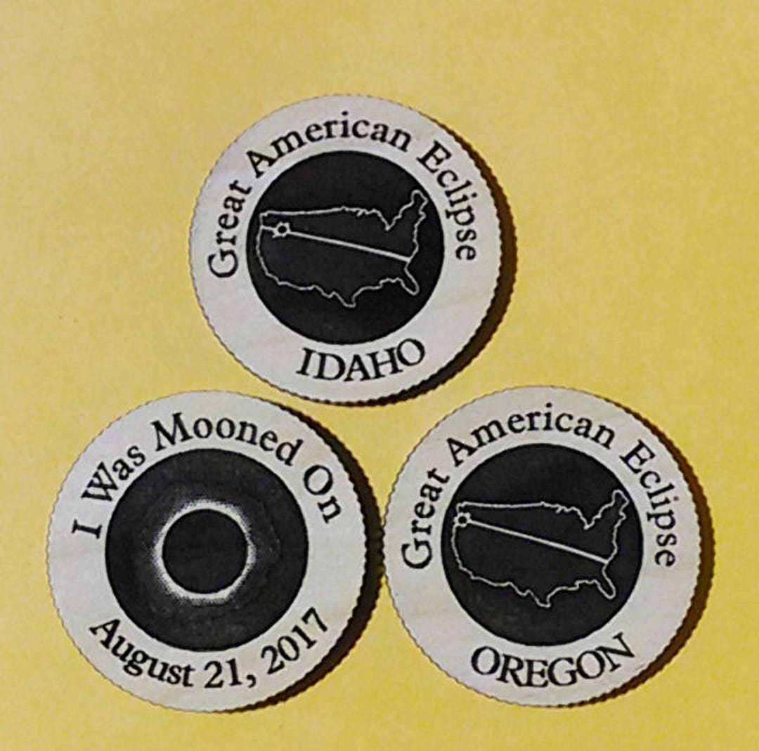 SOUVENIR Funny Solar Eclipse Token Fun Version of a Token - Etsy SOUVENIR Funny Solar Eclipse Token Fun Version of a Token - Etsy