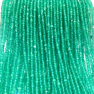 AAAA+ Rare Natural Sky Apatite Faceted Rondelle Beads 3.MM Apatite Beads Genuine Apatite Gemstone Beads Blue Apatite Strand Beads 5 Strand.