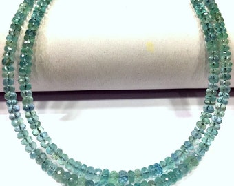 TOP QUALITY~Rare Natural Indicolite Blue Tourmaline Beads Paraiba Blue Tourmaline Gemstone Beads Tourmaline Strand Jewelry Making Beads.