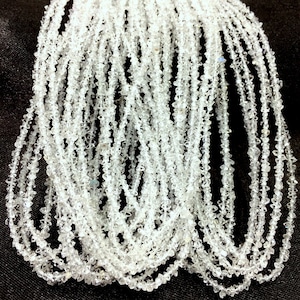 Extremely Rare~AAAA+ Natural White Herkimer Diamond Quartz Beads Diamond Raw Beads Diamond Rough Diamond Flat Chips Wholesale Price.