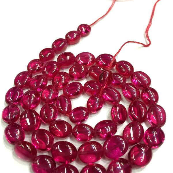 Natural Ruby Beads Etsy