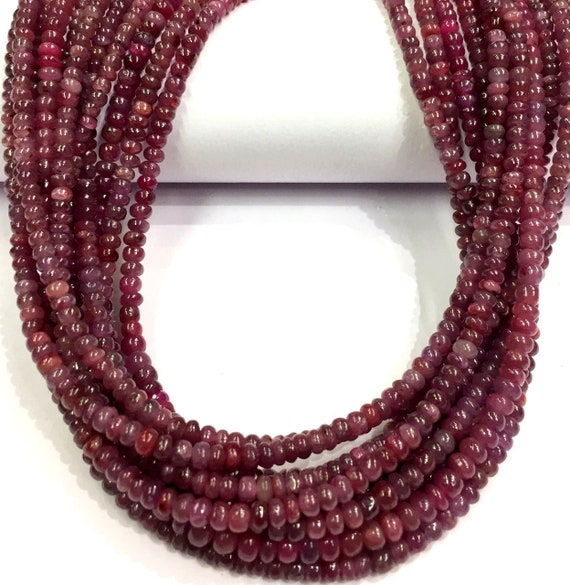 Ruby beads wholesale clearance