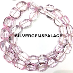 Rarest~Pink Spinel Smooth Nuggets Beads Polished Nuggets Gemstone Beads Smooth Pink Spinel Beads Strand Jewelry Making Nuggets Beads 18”