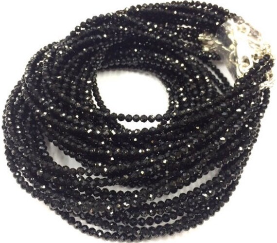 AAA Qualitynatural Black Spinel Faceted Rondelle Beads 3.MM Spinel Beads Black Spinel Gemstone Beads Spinel Strand Wholesale Price. Etsy Canada