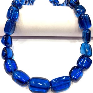 Extremely Beautiful~Rare Blue Spinel Smooth Nuggets Beads Smooth Polished Nuggets Shape Beads Spinel Nuggets Gemstone Beads Wholesale Price.