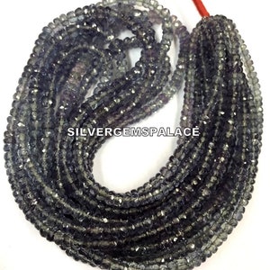 Extremely Beautiful~Rare Sparkling~Alexandrite Faceted Rondelle Beads 4-5.MM Alexandrite Gemstone Beads Alexandrite Beads-For Jewelry Making