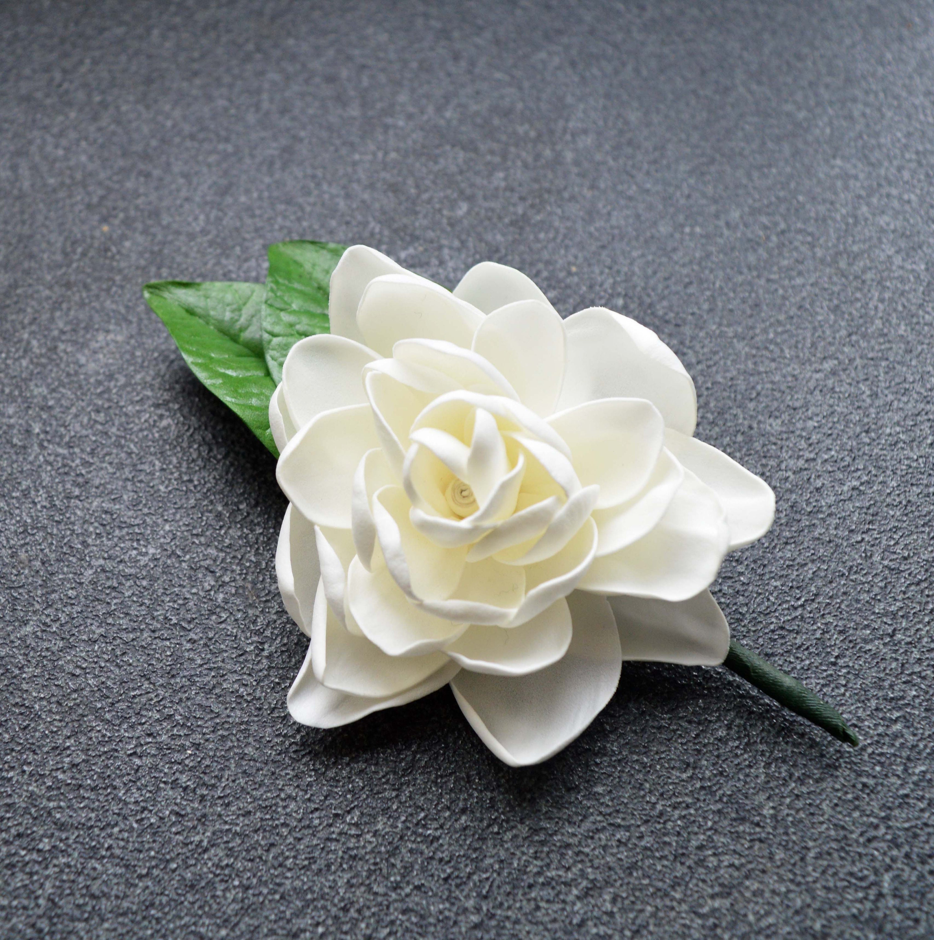 Gardenia Wrist Corsage & Boutonniere Set Real Touch Tropical Etsy