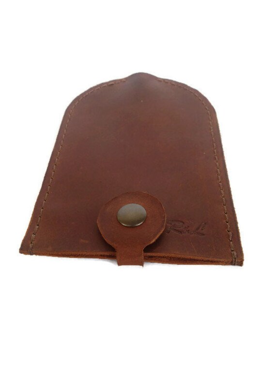 mens leather key pouch