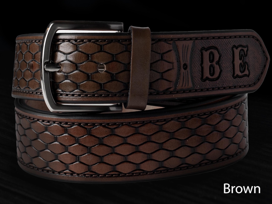 Leather Belt, Custom Belt, Mens Belt, Personalized Leather Belt for ...