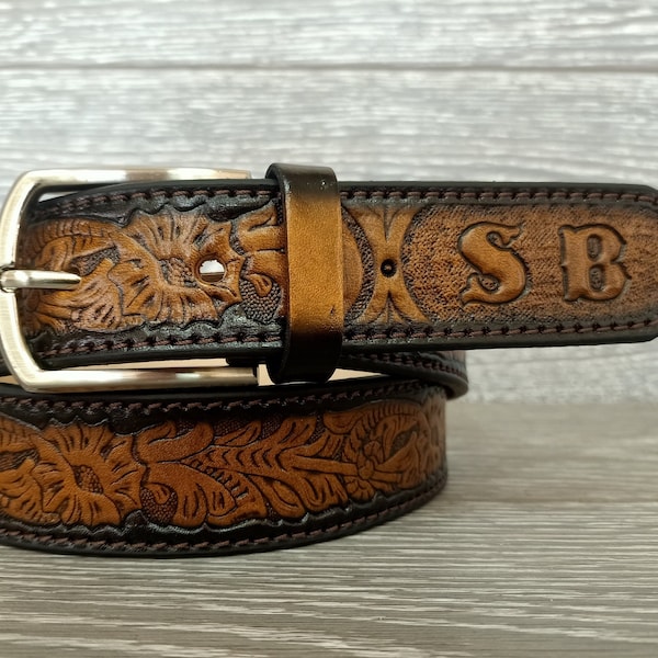 Western Name Belt Etsy