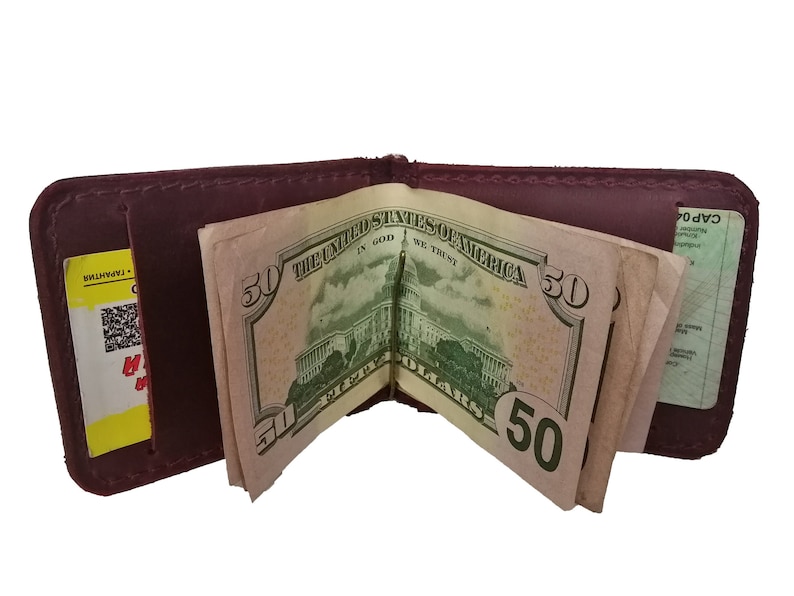 Men's Money Clip, Front Pocket Wallet, Best Money Clip, Money Wallet