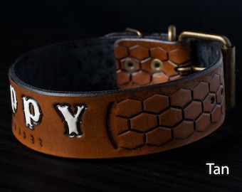 Leather Dog Collar, Luxury Leather Dog Collar, Pet Accessories, Pet Collar, Handmade Dog Collar, Rolled Leather Dog Collar, Small Dog Collar