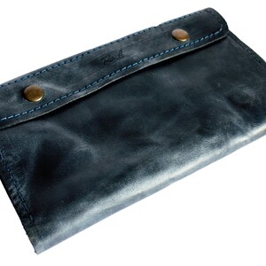Cartera de viaje, Cartera para pasaporte, Cartera de viaje para hombre, Carteras para hombre, Carteras de cuero para hombre, Carteras de cuero negras, Cartera de viaje negra