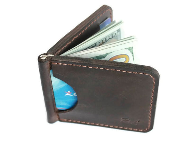 Men's Money Clip, Front Pocket Wallet, Best Money Clip, Money Wallet