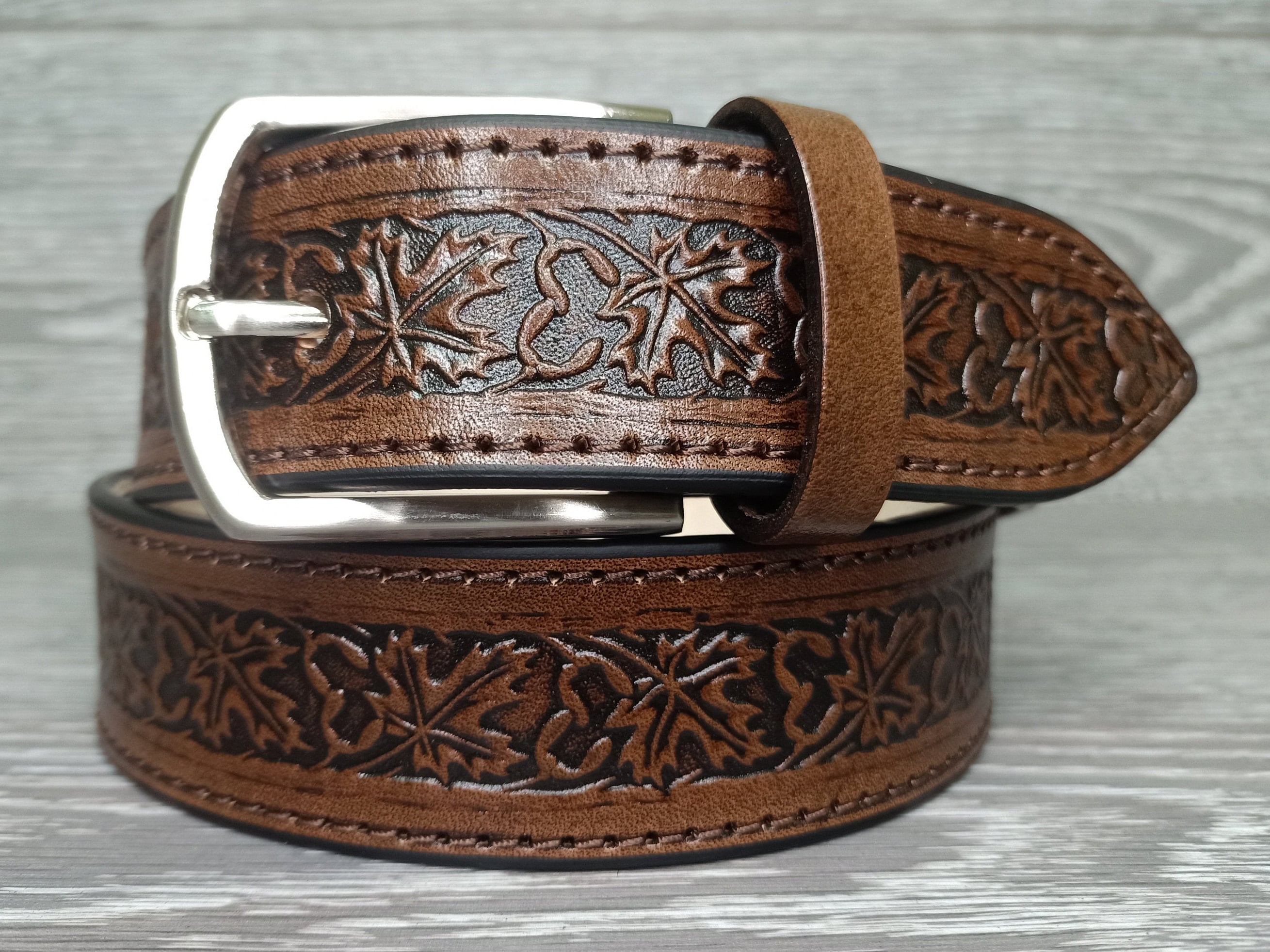 Maple Leaf Belt Buckle Australia