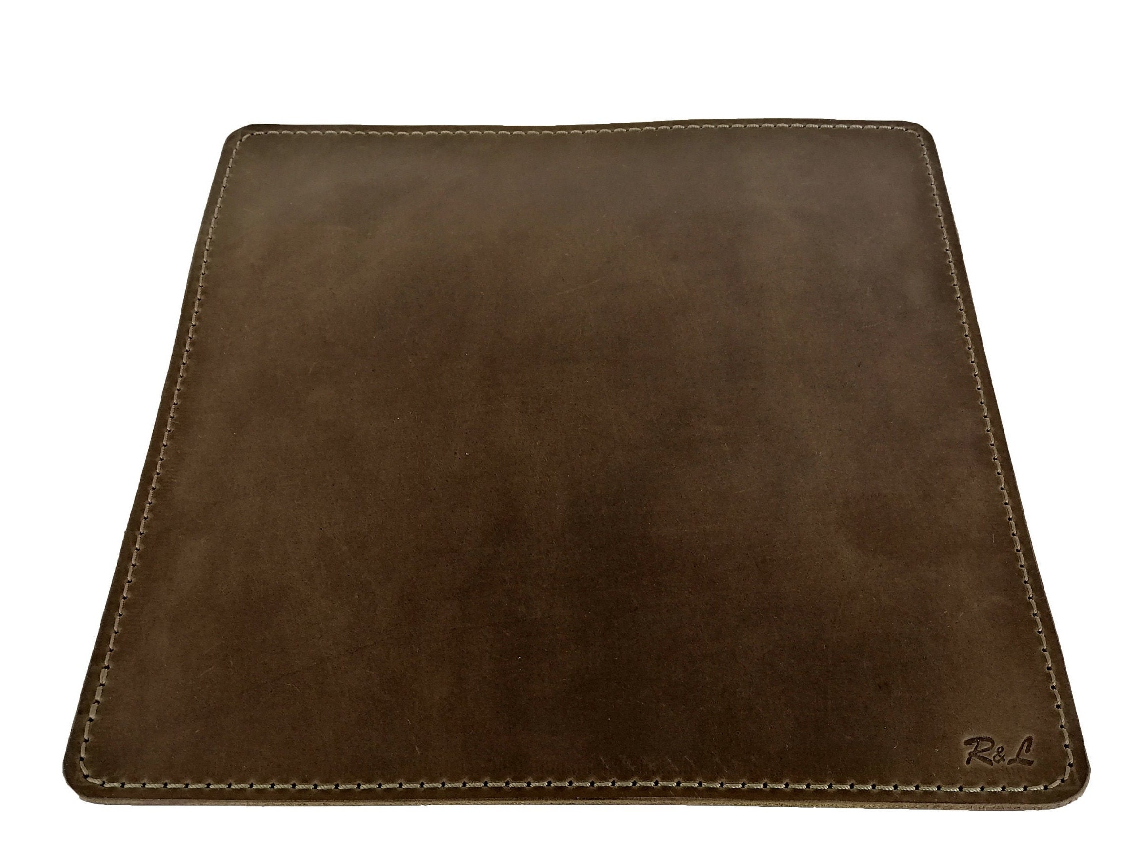 Leather Mouse Pad Leather Mousepad Leather Mouse Mat Custom Etsy